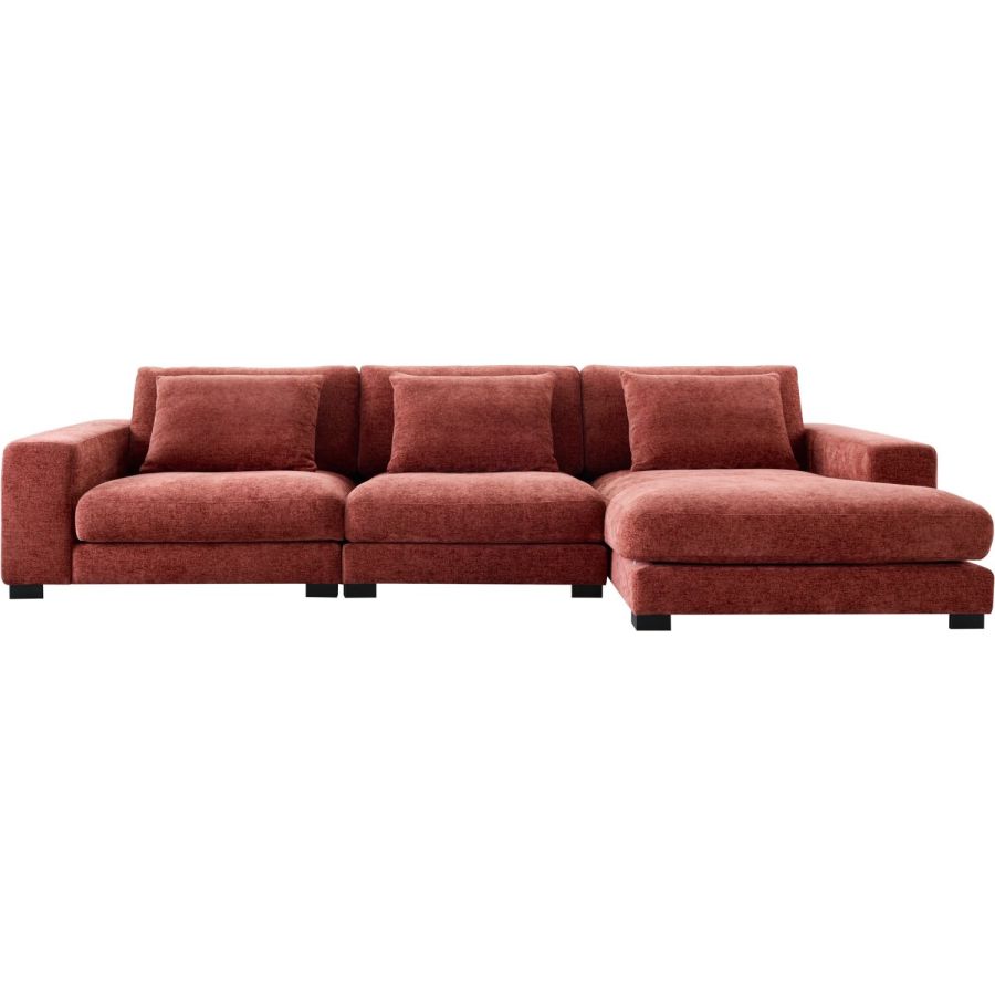 Hoekbank rechts Kayala rood