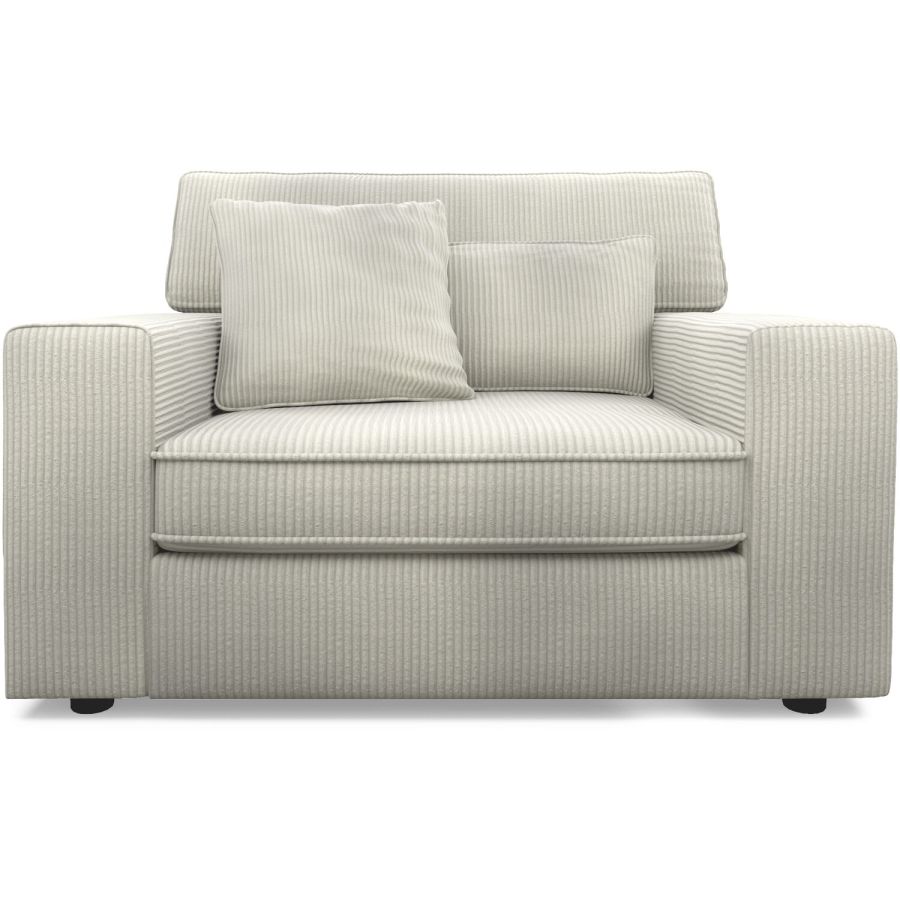 Loveseat Famanti lichtgrijs